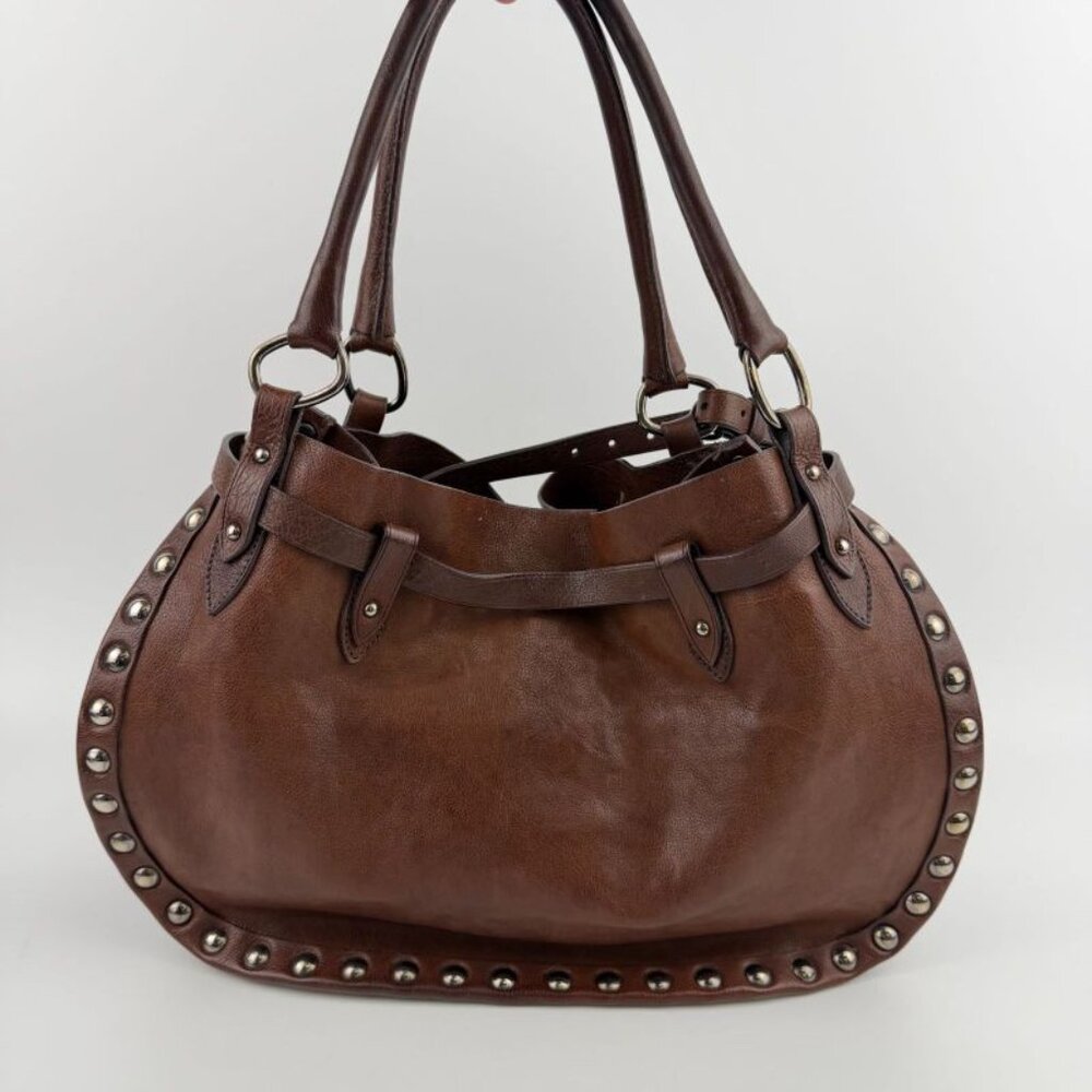 Miu Miu Tote Brown Leather Vintage - Picture 4 of 16